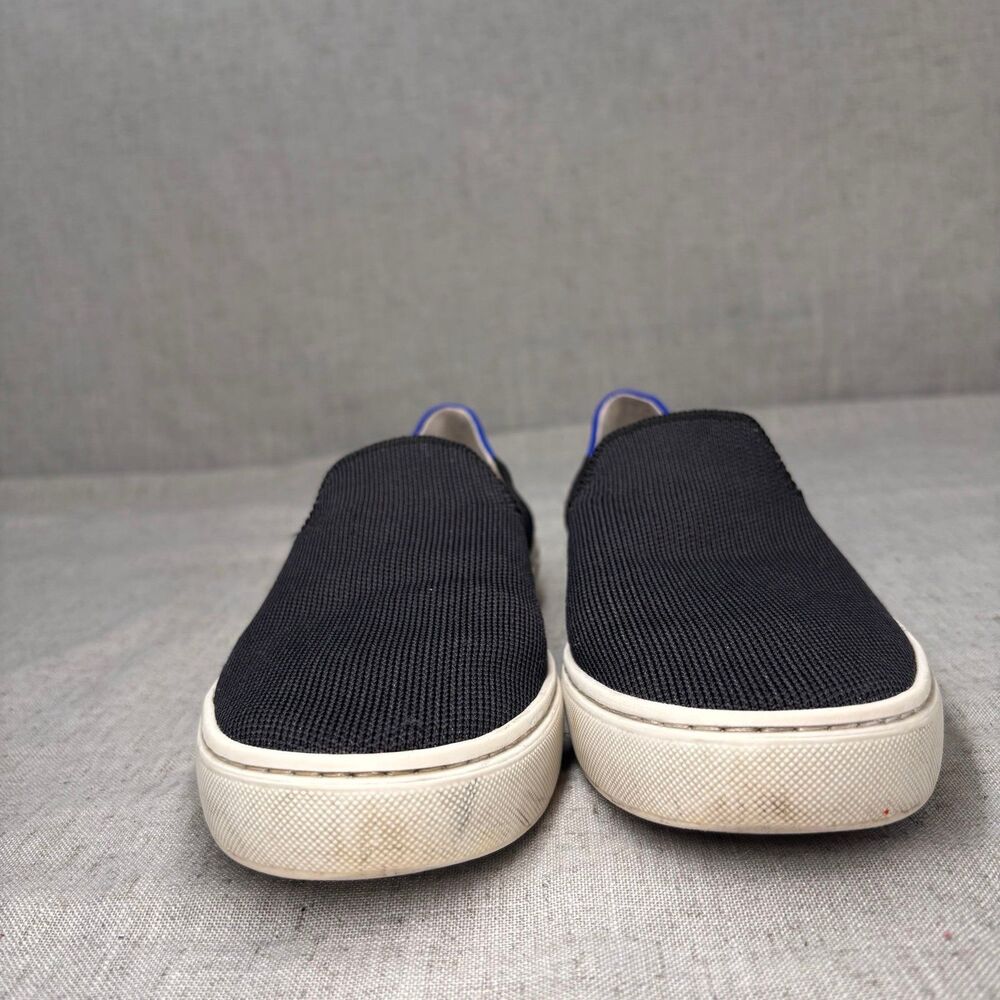 Rothy's The Original Slip On Sneaker Black‎ Knit Shoes Classic Casual Women's 8 - Picture 4 of 11